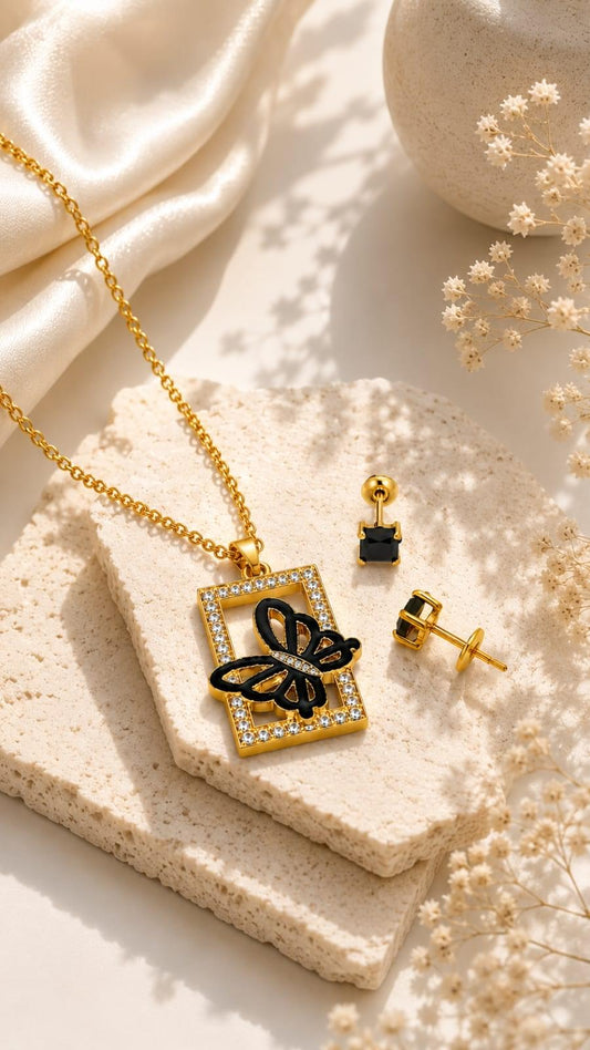 Butterfly Elegance Jewelry Set