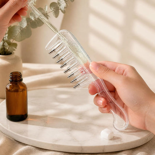 Scalp Oil Applicator Comb – Easy, Mess-Free Hair Oiling for Healthy Roots