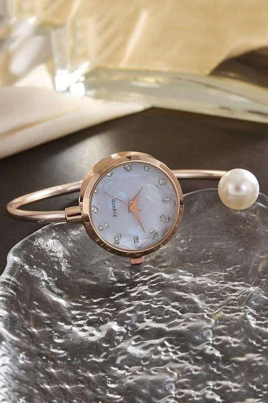 Pearl Elegance Bracelet Watch